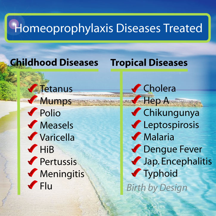 Homeoprophylaxis dieases